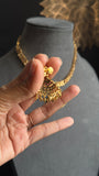 Atigai Microgold Traditional  Gold South Indian Jewelry Necklace Set - TRADITIONAL