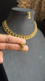Nagshi Coin Lakshmi Necklace Set- TEMPLE