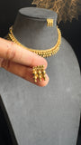 Kerala palakka Gold South Indian jewelry Necklace Set Indian jewelry - TRADITIONAL