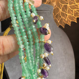 Mint Layered Kundan Choker- BOLLYWOOD