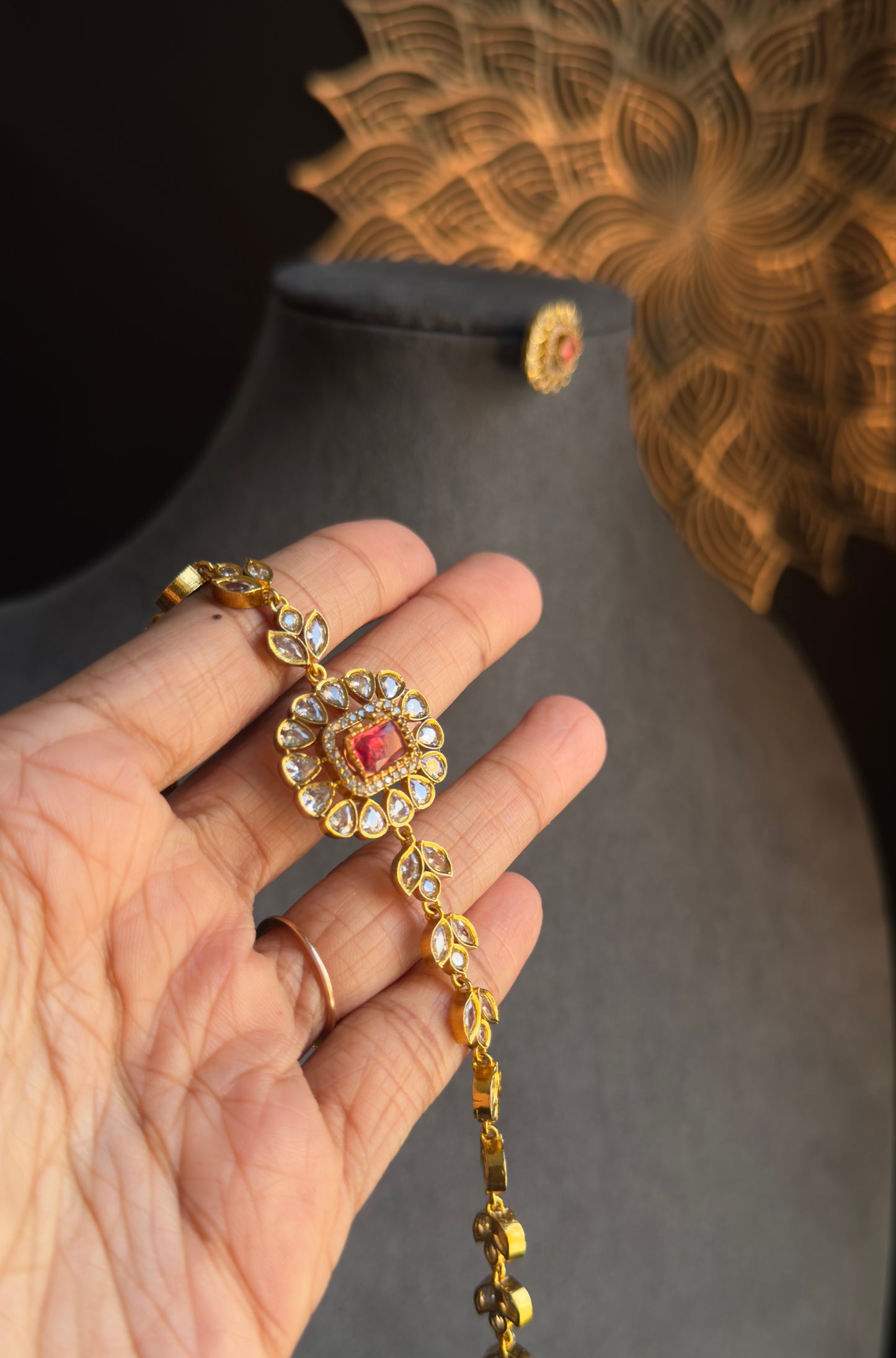 Vine Interchangeable AD Necklace Set - FUSION