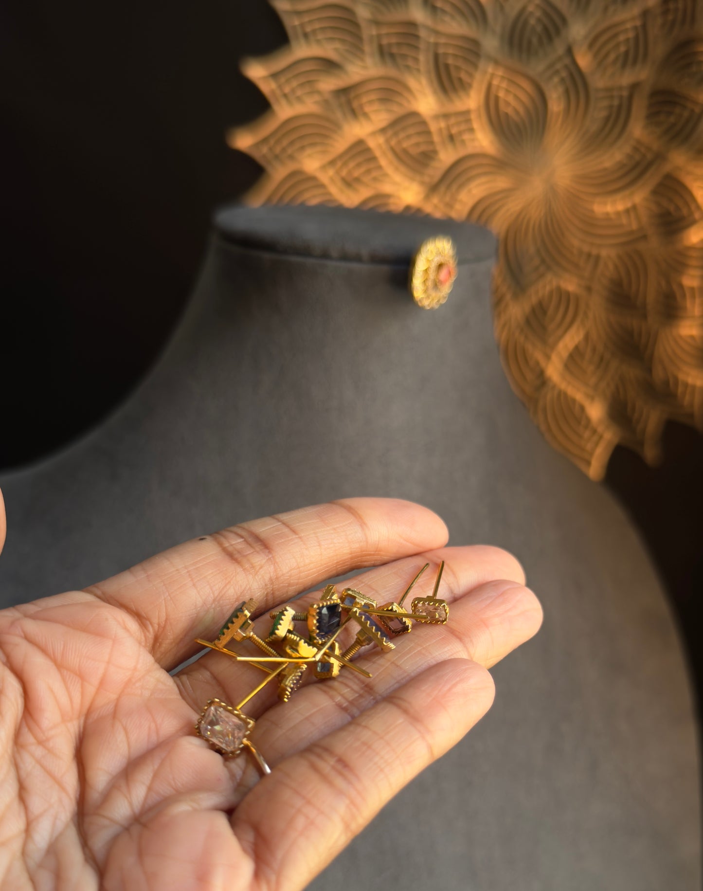 Vine Interchangeable AD Necklace Set - FUSION