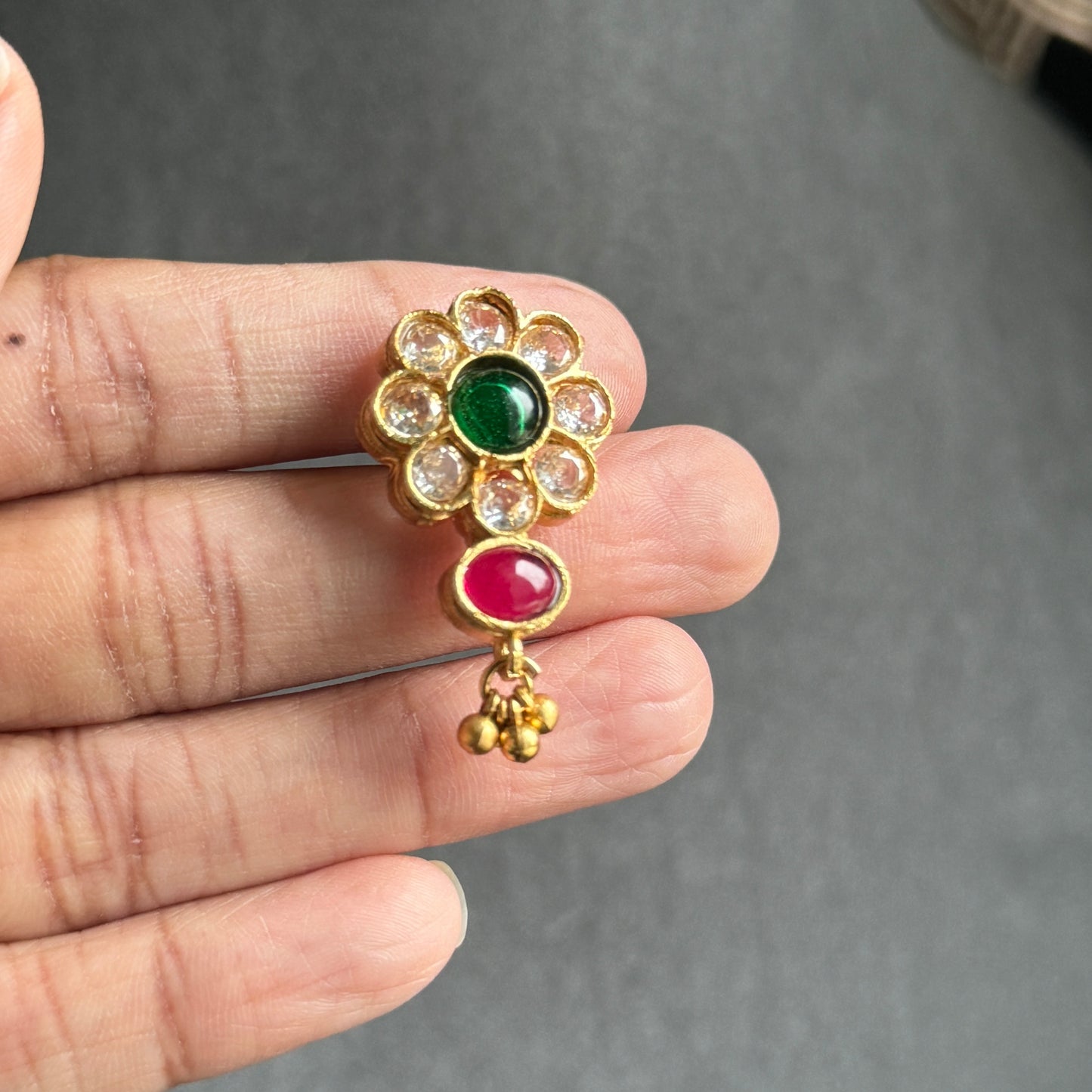 Mandala Pearl Beaded Kemp Choker Set - TRADITIONAL