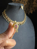 Paisley mango necklace Set - South Indian TRADITIONAL