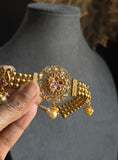 Traditional Reverse AD Choker Jhumka - BOLLYWOOD