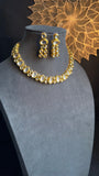 Kundan Gold Choker Set with Meenakari  - BOLLYWOOD