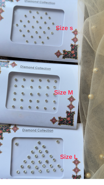 Crystal Bindi Sticker - INDIAN ACCESSORIES