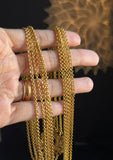 Emerald gold Plated american diamond Raani Haar Necklace Set - LONG NECKLACE