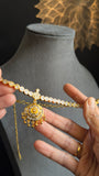 Impon Atigai Microgold Traditional  Gold South Indian Jewelry Necklace Set - TRADITIONAL (Copy)