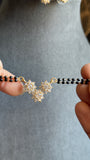 American diamond Zirconia stones Mangalsutra Set -  Indian Bridal Jewelry