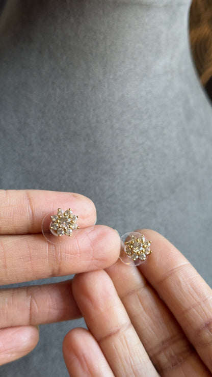 American diamond Zirconia stones Mangalsutra Set -  Indian Bridal Jewelry