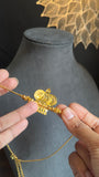 Lakshmi coin microgold Traditional South Indian Necklace