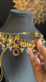 Hand made AD Choker Earrings Indian Jewellery Limited