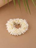 Artificial Jasmine Floral Hair Gajra - HAIR ACCESSORIES