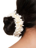 Artificial Jasmine Floral Hair Gajra - HAIR ACCESSORIES