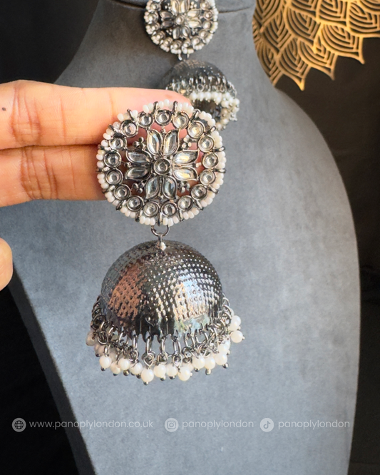 Black Hastha Dome Jhumki - BOLLYWOOD