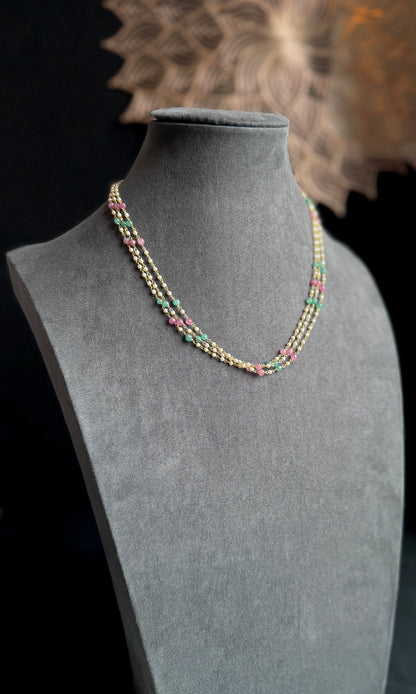 pastel pearl necklace uk